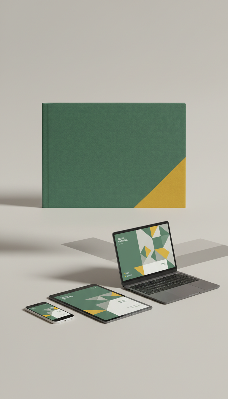 Digital marketing suite branded presentation folder