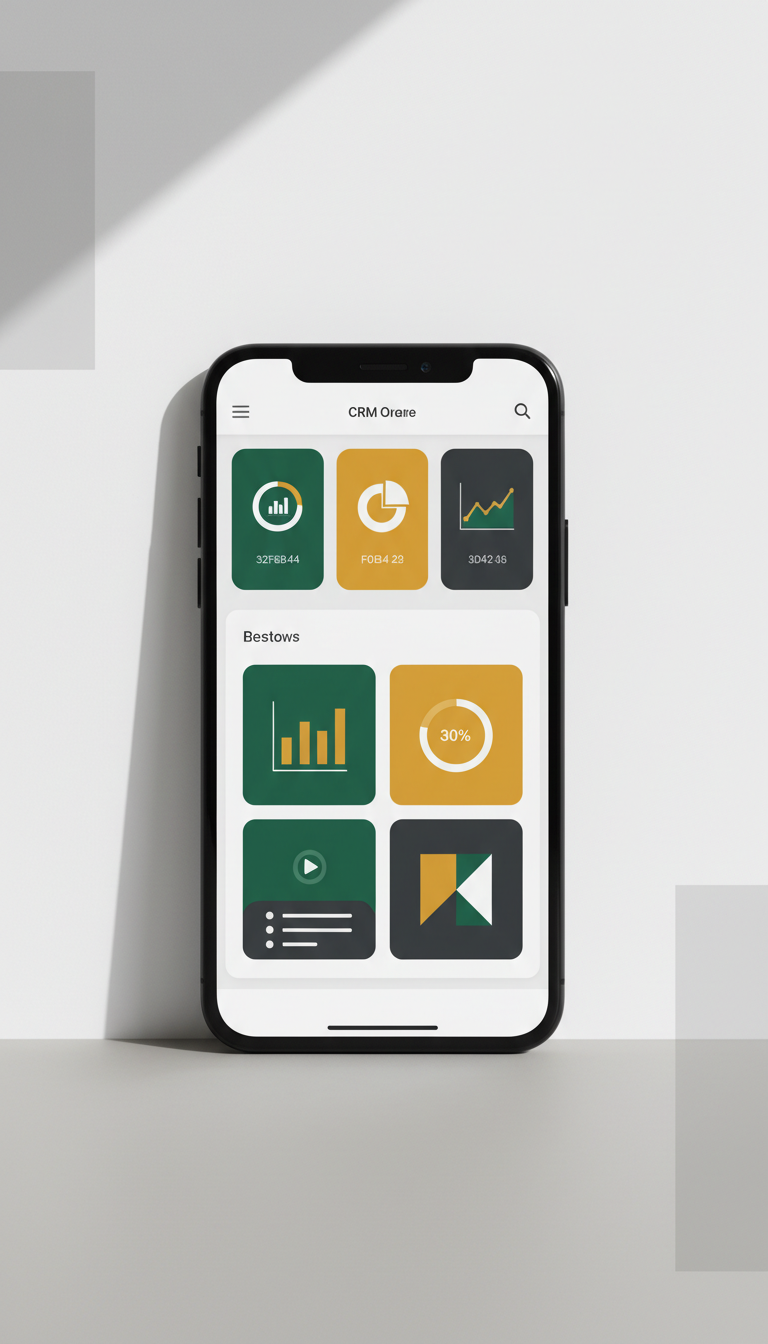 CRM software overview for smartphone